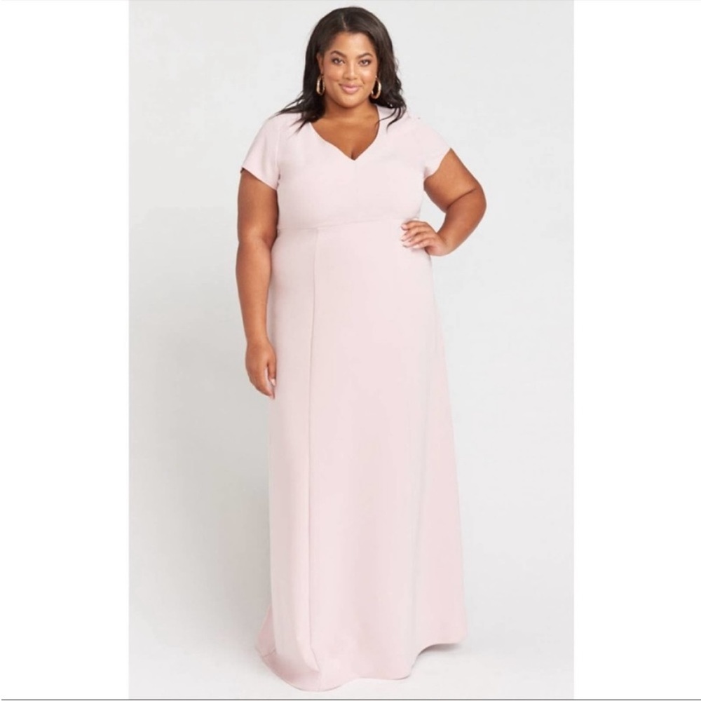 Show Me Your MuMu Pink Maxi Dress